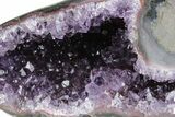 Sparkling Purple Amethyst Geode - Uruguay #379271-3